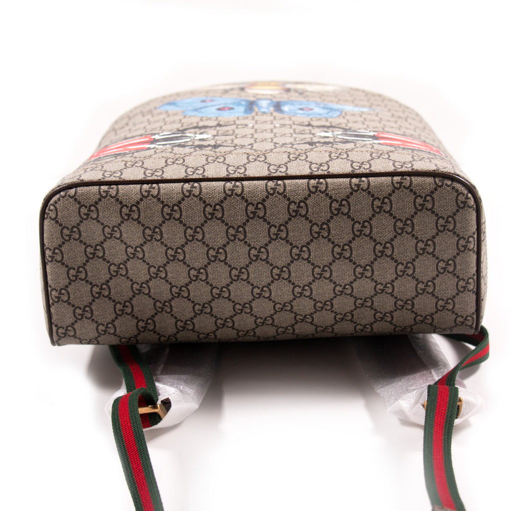 Gucci Supreme GG Insect Backpack Bags Gucci - Shop authentic new pre-owned designer brands online at Re-Vogue