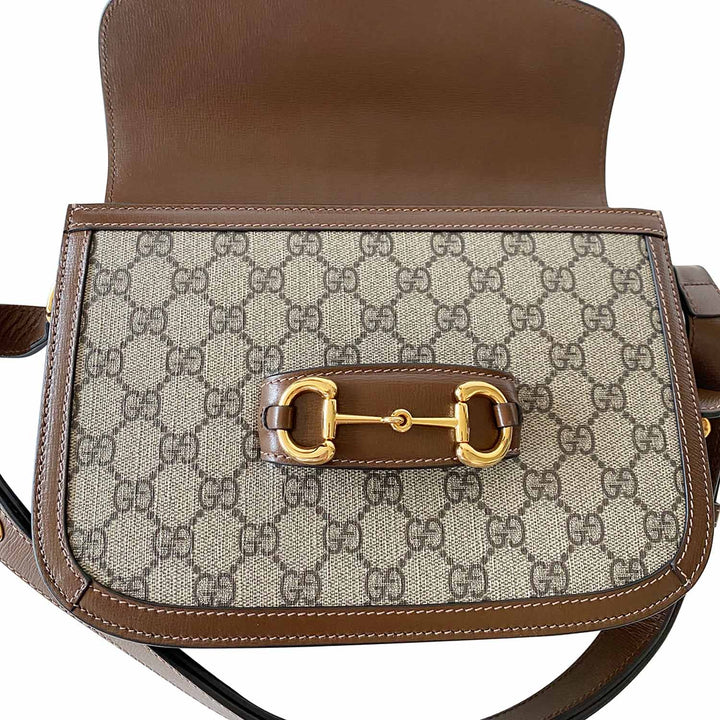 Gucci GG Horsebit 1955 Shoulder Bag - revogue