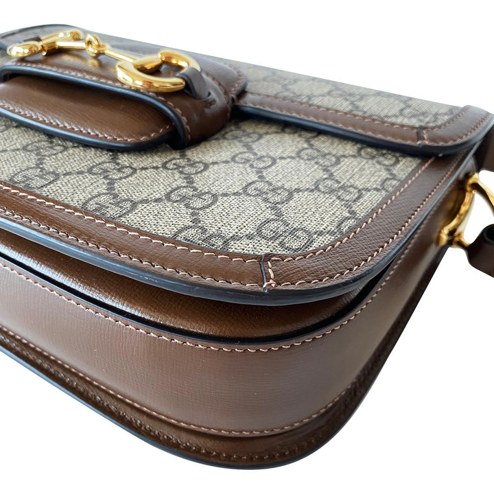Gucci GG Horsebit 1955 Shoulder Bag - revogue