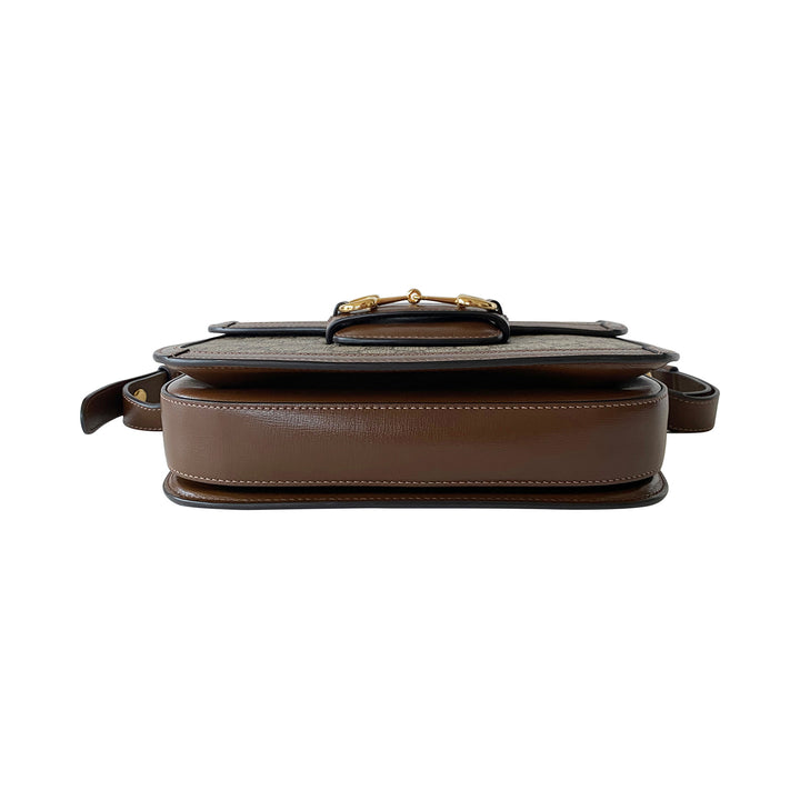Gucci GG Horsebit 1955 Shoulder Bag - revogue