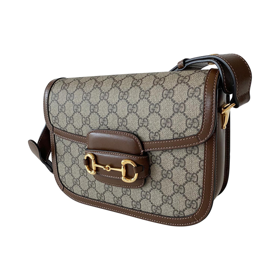 Gucci GG Horsebit 1955 Shoulder Bag - revogue