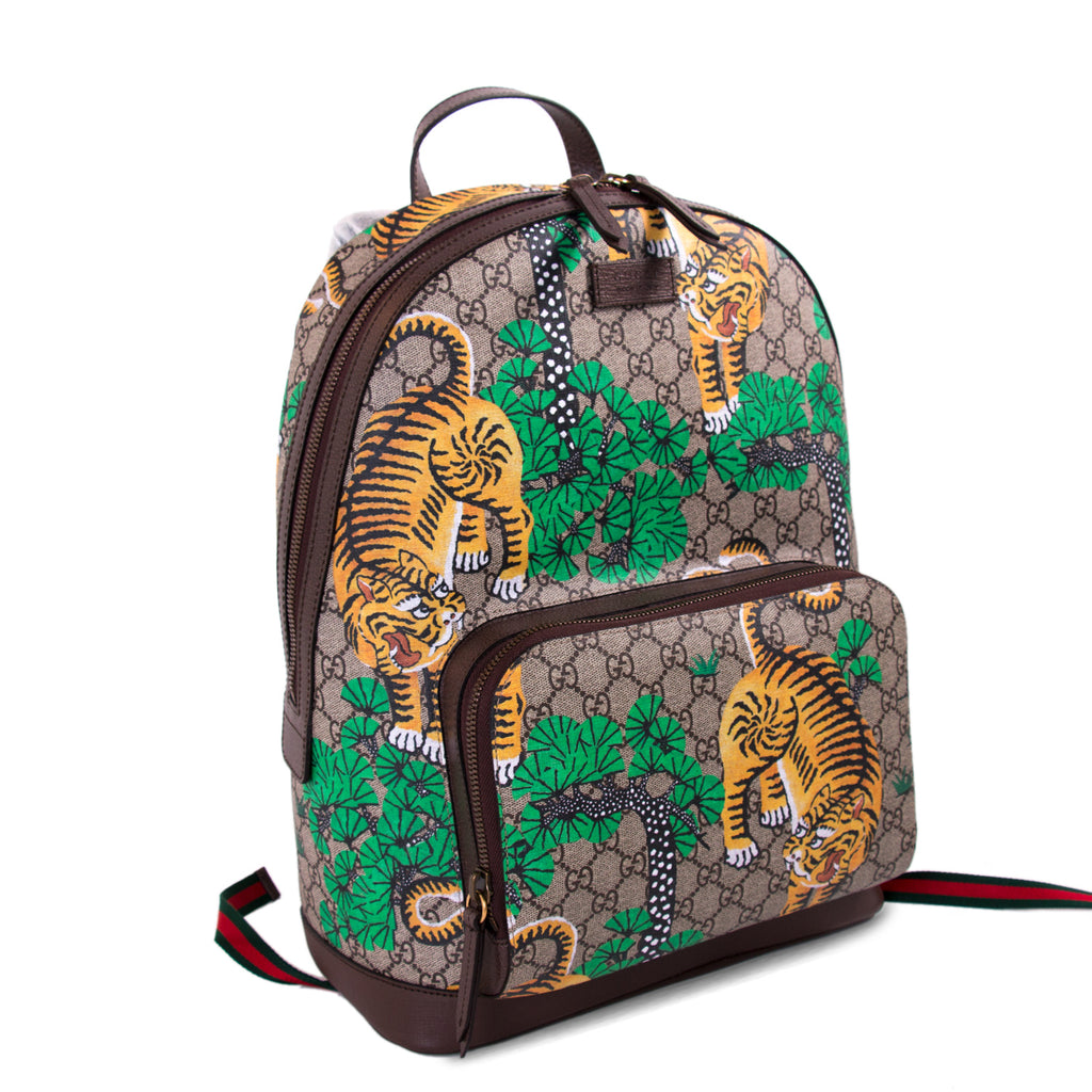 Gucci Bengal GG Supreme Backpack Bags Gucci - Shop authentic new pre-owned designer brands online at Re-Vogue