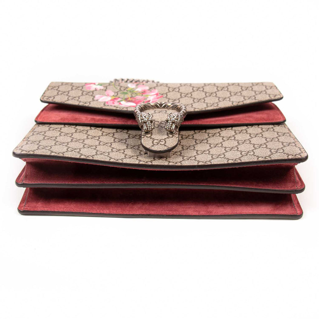 Gucci Dionysus Blooms GG Supreme Shoulder Bag Bags Gucci - Shop authentic new pre-owned designer brands online at Re-Vogue