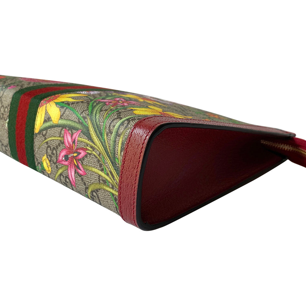 Gucci GG Web Ophidia Floral Toiletry Pouch