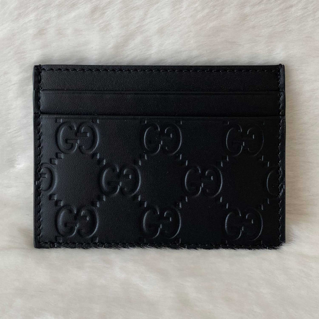 Gucci Guccissima Signature Card Holder