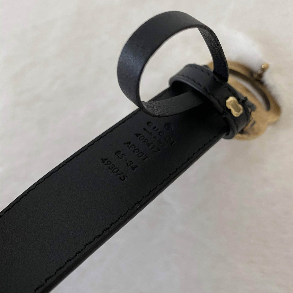 Gucci GG Marmont Leather Belt