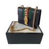 Gucci Sylvie Leather Mini Chain Bag