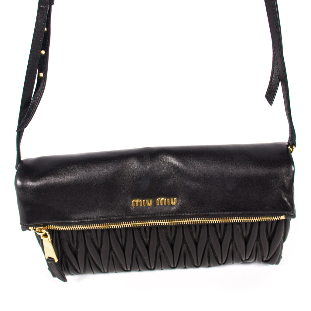 Miu Miu Matelassé Pochette Bags Miu Miu - Shop authentic new pre-owned designer brands online at Re-Vogue