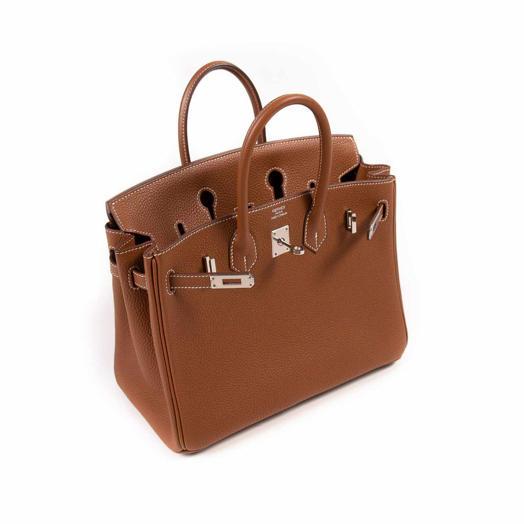 Hermès Birkin 25 Gold Togo Bags Hermès - Shop authentic new pre-owned designer brands online at Re-Vogue