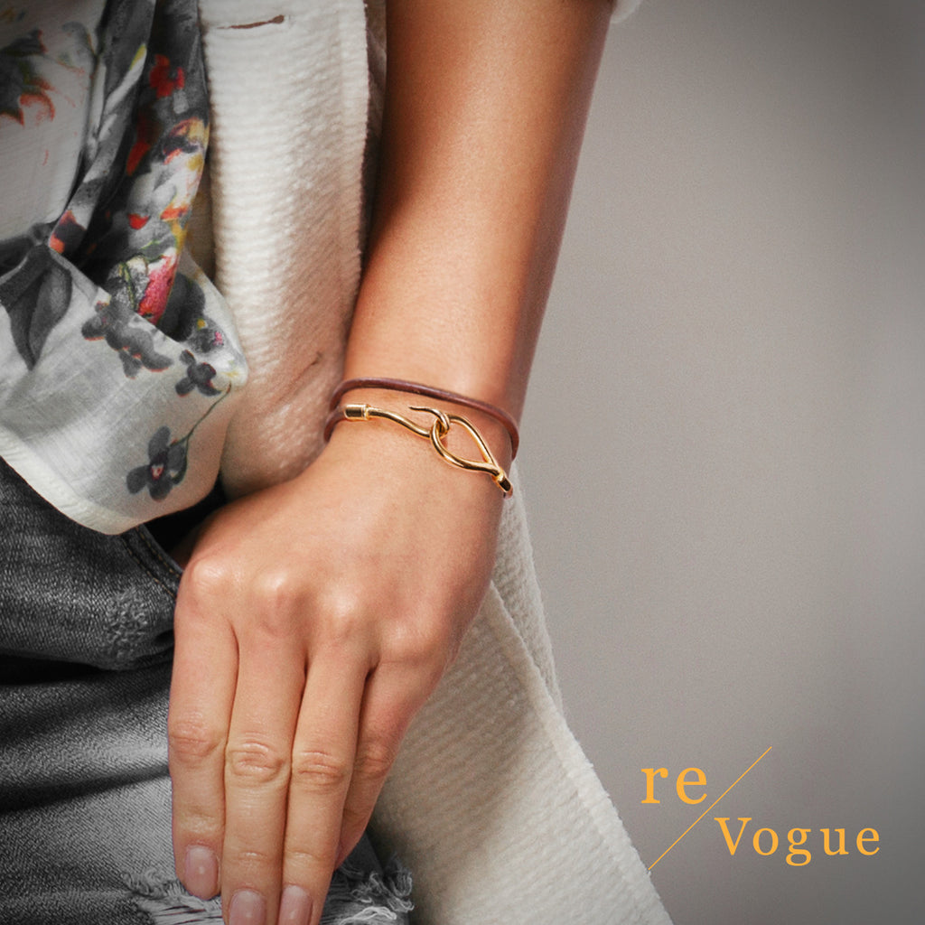 Hermes Jumbo Hook Bracelet - revogue