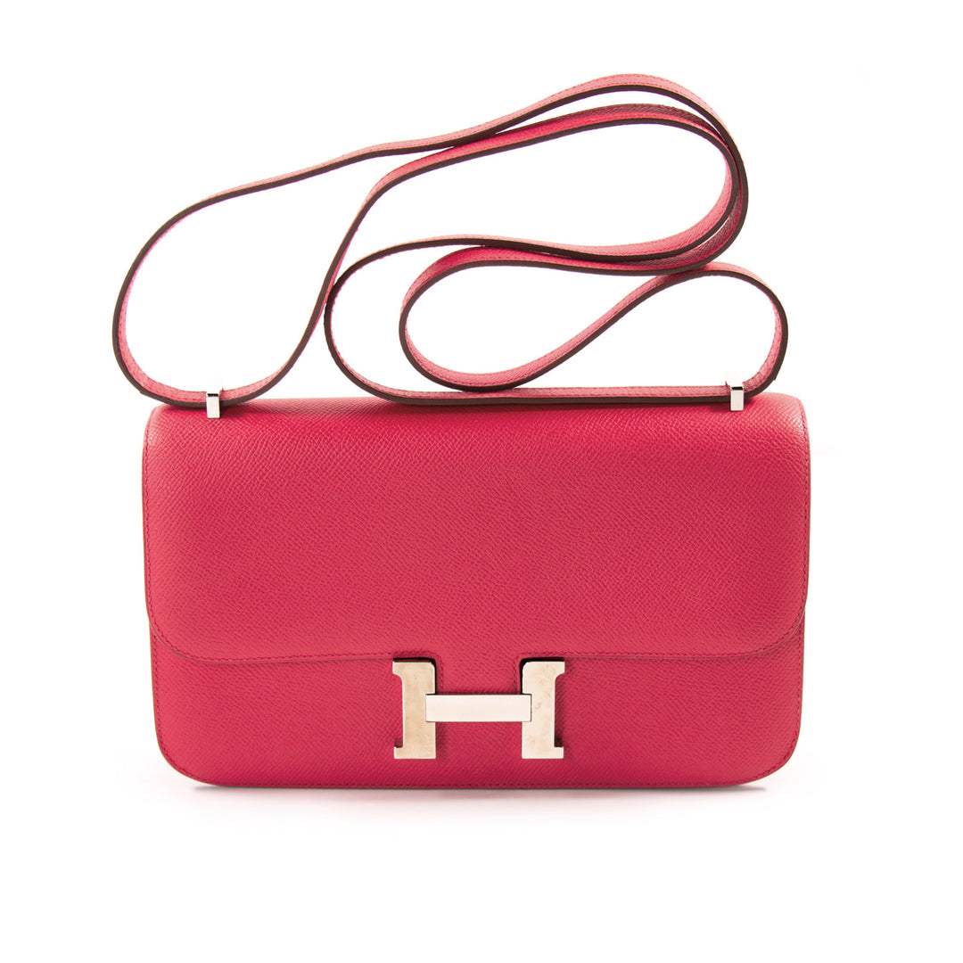 Hermès Constance Elan 25 Rose Jaipur Epsom Bags Hermès - Shop authentic new pre-owned designer brands online at Re-Vogue