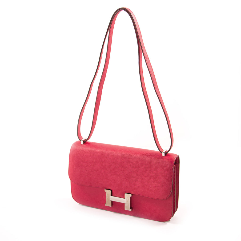 Hermès Constance Elan 25 Rose Jaipur Epsom Bags Hermès - Shop authentic new pre-owned designer brands online at Re-Vogue