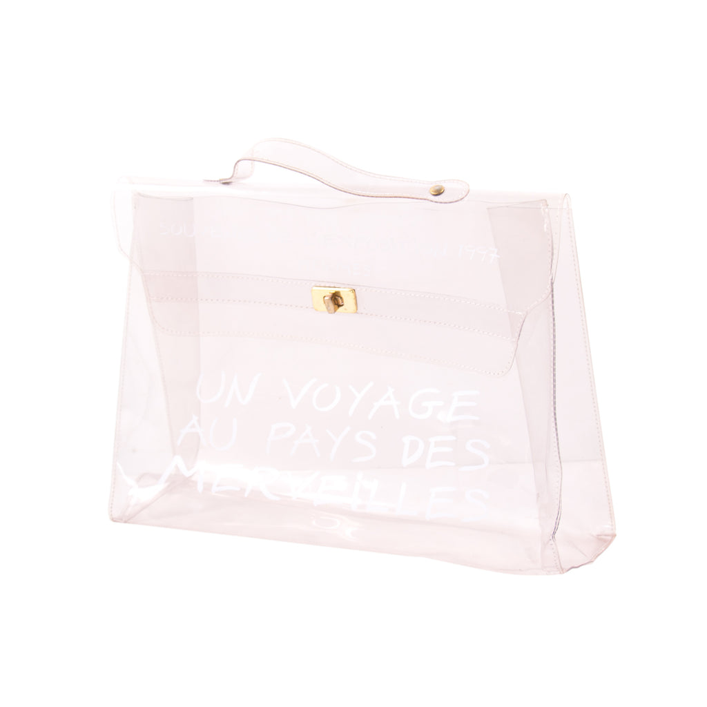 Hermès Transparent Vinyl Kelly Bag Bags Hermès - Shop authentic new pre-owned designer brands online at Re-Vogue