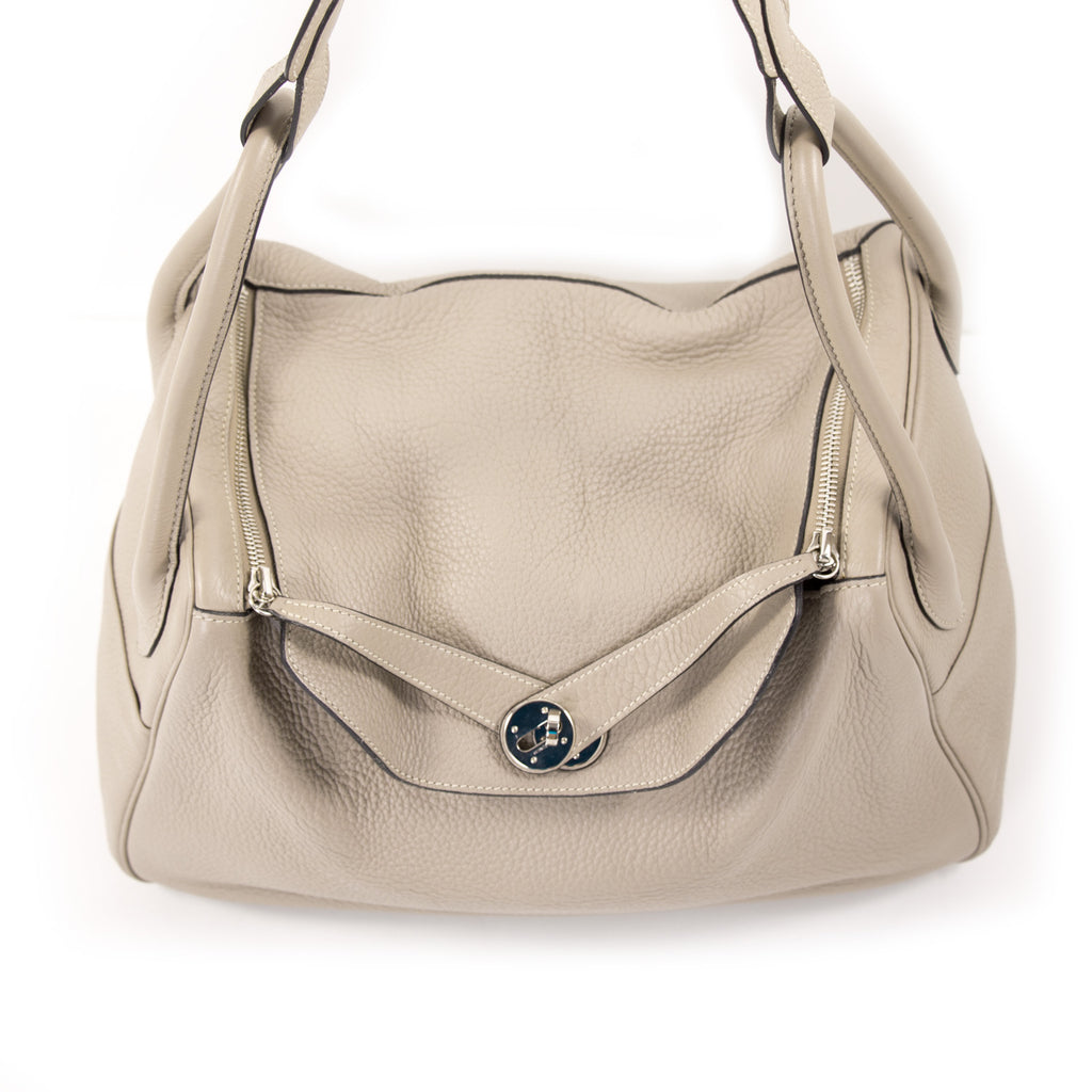 Hermès Lindy 34 Gris Clemence Bags Hermès - Shop authentic new pre-owned designer brands online at Re-Vogue