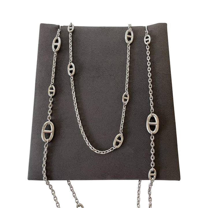 Hermès Farandole Chaine D'Ancre Necklace - revogue
