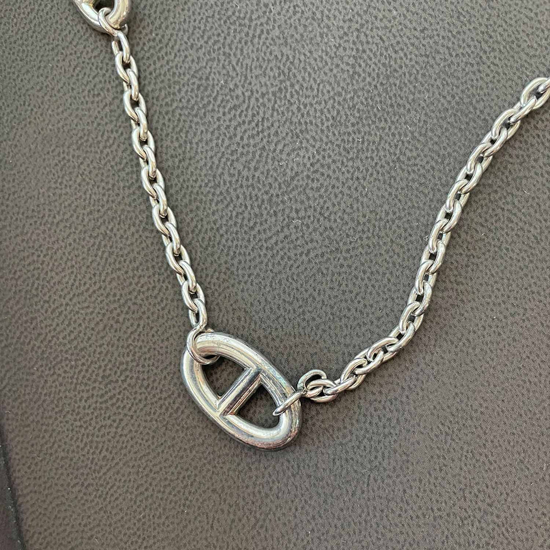Hermès Farandole Chaine D'Ancre Necklace - revogue