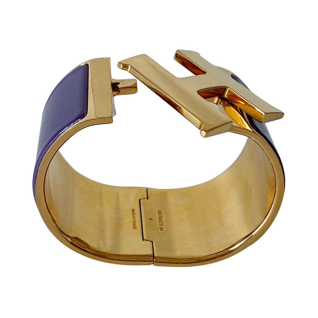 Hermès Extra Wide Clic H Bracelet