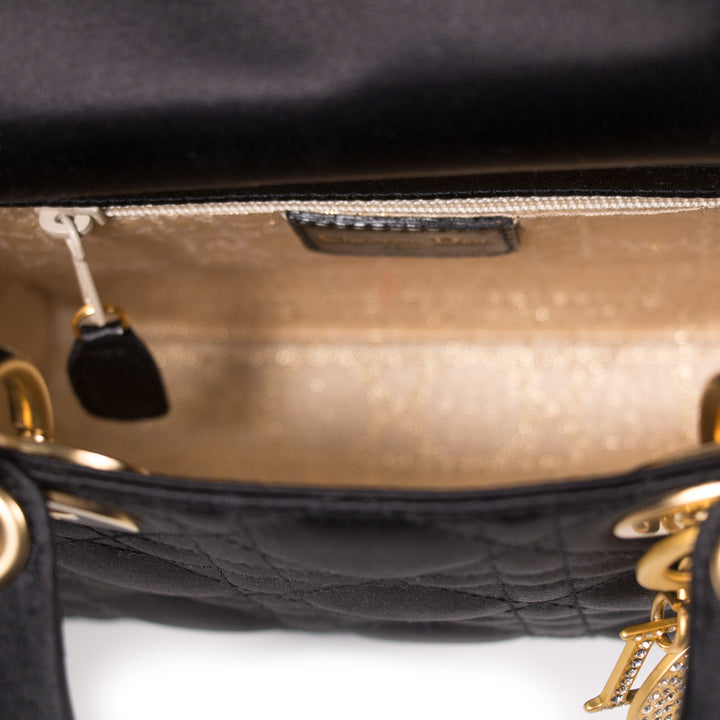 Christian Dior Satin Micro Lady Dior Bags Dior - Shop authentic new pre-owned designer brands online at Re-Vogue