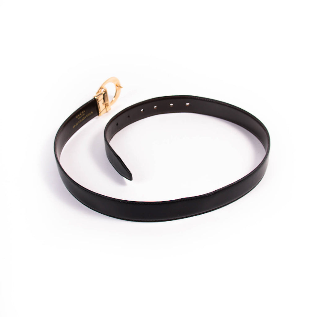 Gucci G Logo Leather Belt Accessories Gucci - Shop authentic new pre-owned designer brands online at Re-Vogue