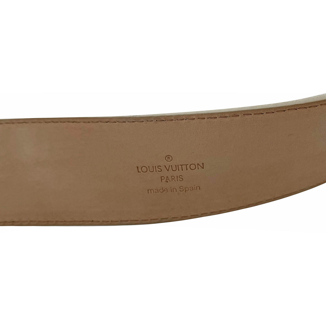 Louis Vuitton Damier Azur Initiales Belt - revogue