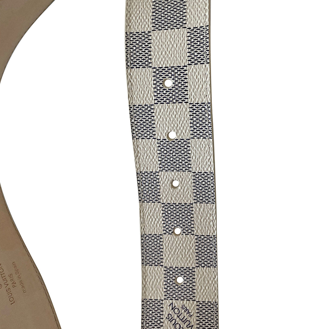 Louis Vuitton Damier Azur Initiales Belt - revogue