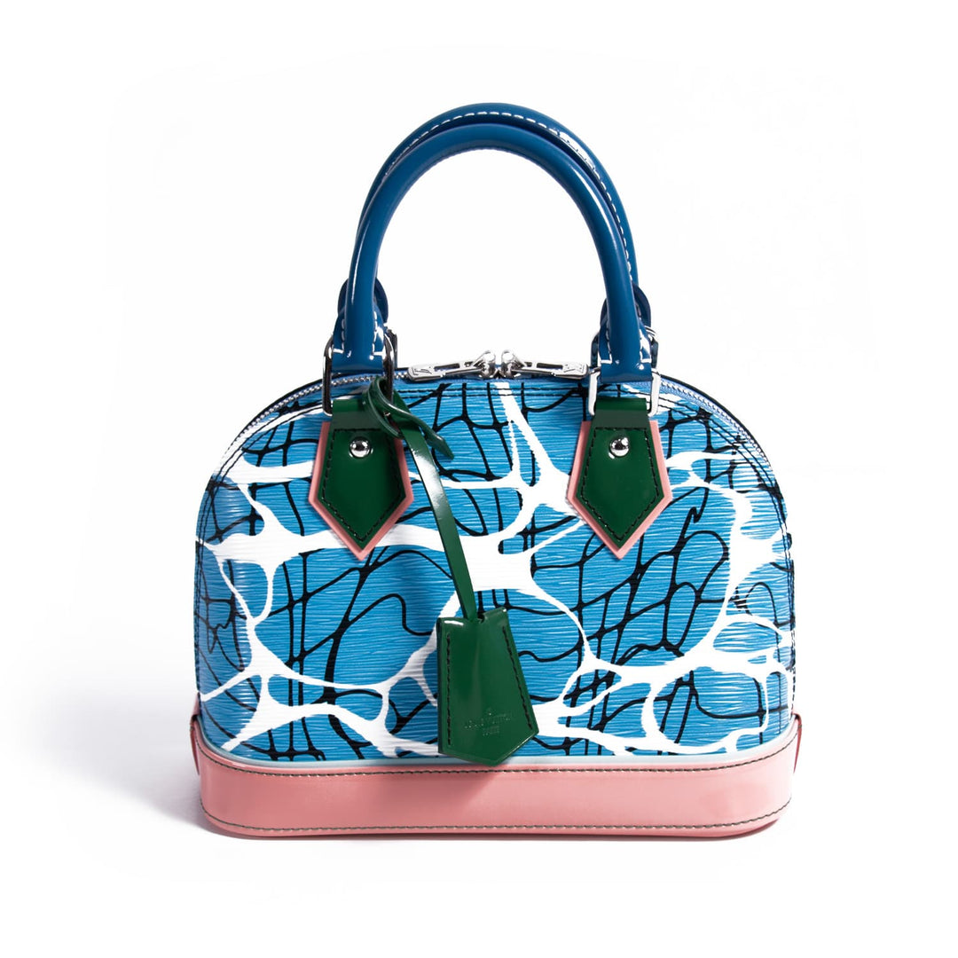 Louis Vuitton Aqua Print Epi Alma BB Bags Louis Vuitton - Shop authentic new pre-owned designer brands online at Re-Vogue
