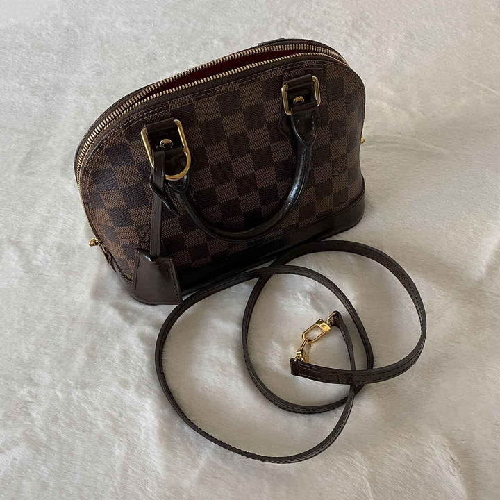 Louis Vuitton Damier Ebene Alma BB - revogue
