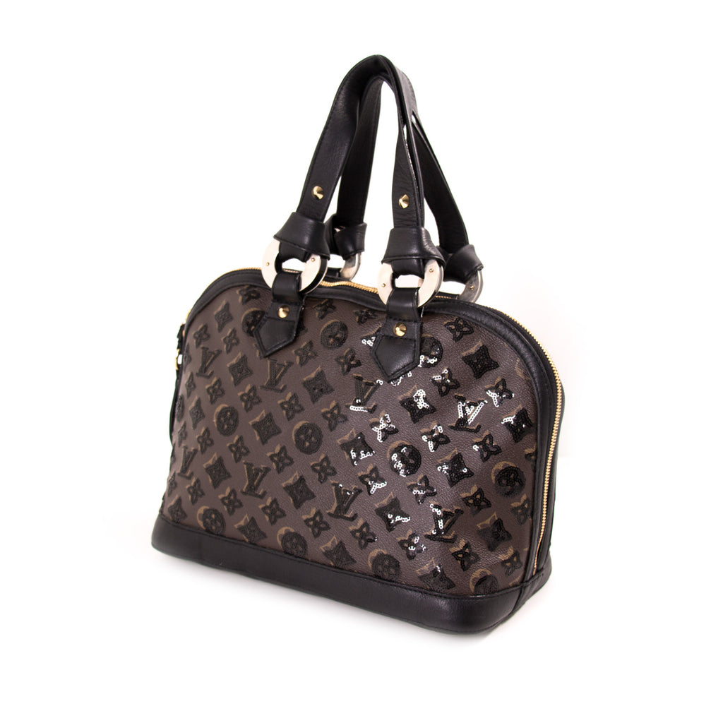 Louis Vuitton Sequin Monogram Eclipse Alma Bag Bags Louis Vuitton - Shop authentic new pre-owned designer brands online at Re-Vogue