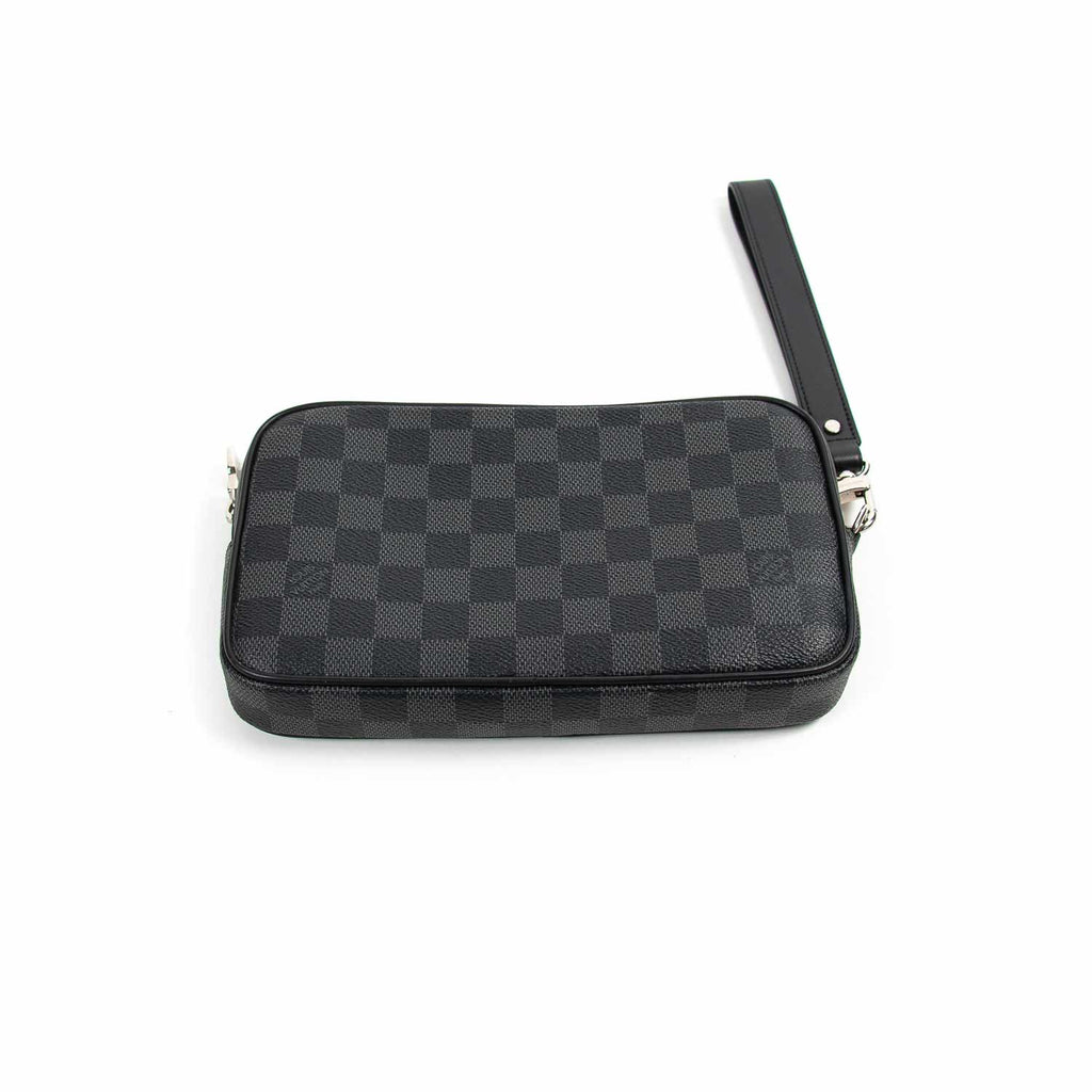 Louis Vuitton Damier Graphite Alpha Clutch Accessories Louis Vuitton - Shop authentic new pre-owned designer brands online at Re-Vogue