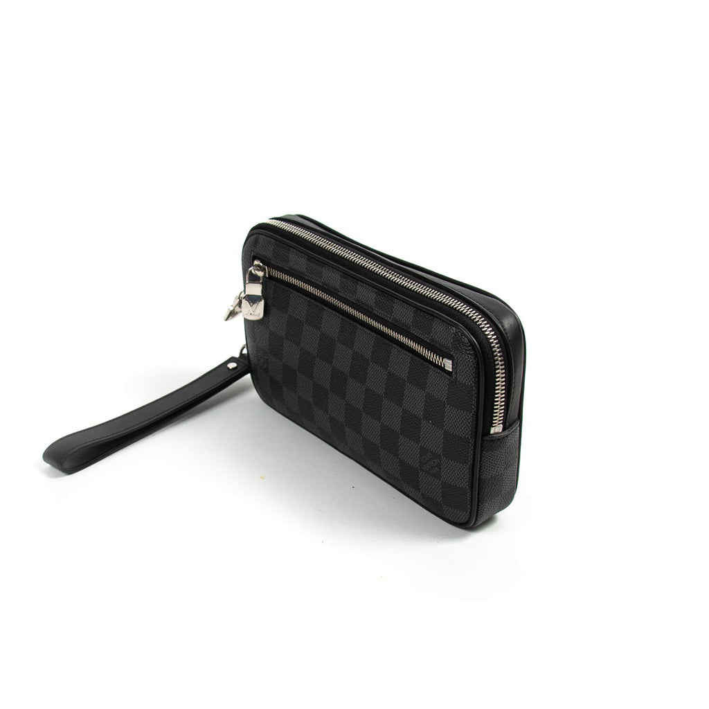 Louis Vuitton Damier Graphite Alpha Clutch Accessories Louis Vuitton - Shop authentic new pre-owned designer brands online at Re-Vogue