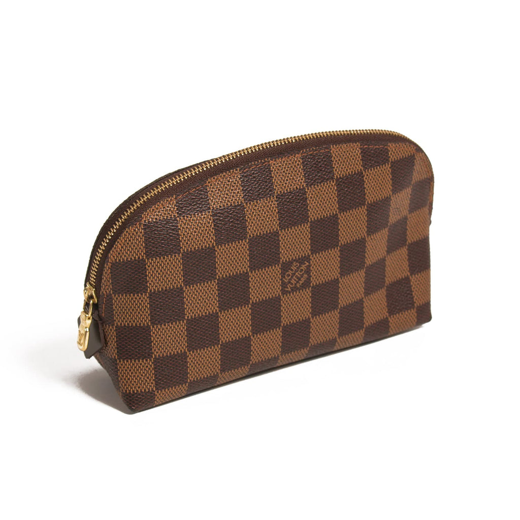 Louis Vuitton Damier Ebene Cosmetic Pouch Bags Louis Vuitton - Shop authentic new pre-owned designer brands online at Re-Vogue