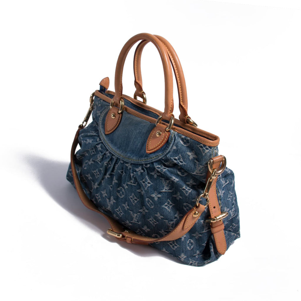 Louis Vuitton Monogram Denim Cabby MM Bags Louis Vuitton - Shop authentic new pre-owned designer brands online at Re-Vogue