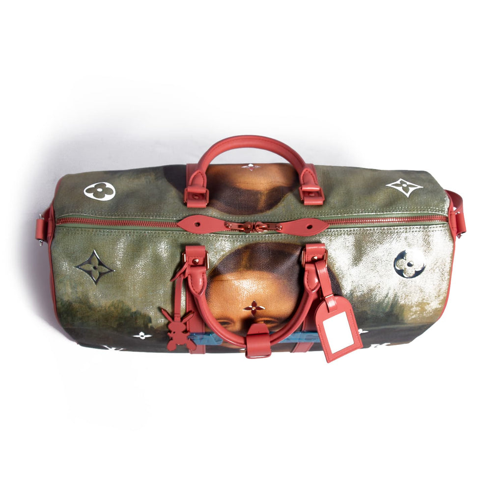 Louis Vuitton Jeff Koons Mona Lisa Keepall 50 Bags Louis Vuitton - Shop authentic new pre-owned designer brands online at Re-Vogue