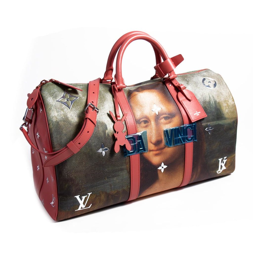 Louis Vuitton Jeff Koons Mona Lisa Keepall 50 Bags Louis Vuitton - Shop authentic new pre-owned designer brands online at Re-Vogue