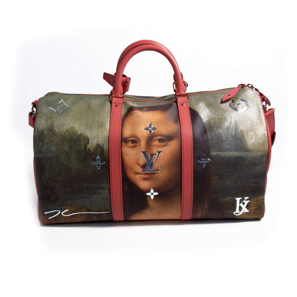 Louis Vuitton Jeff Koons Mona Lisa Keepall 50 Bags Louis Vuitton - Shop authentic new pre-owned designer brands online at Re-Vogue