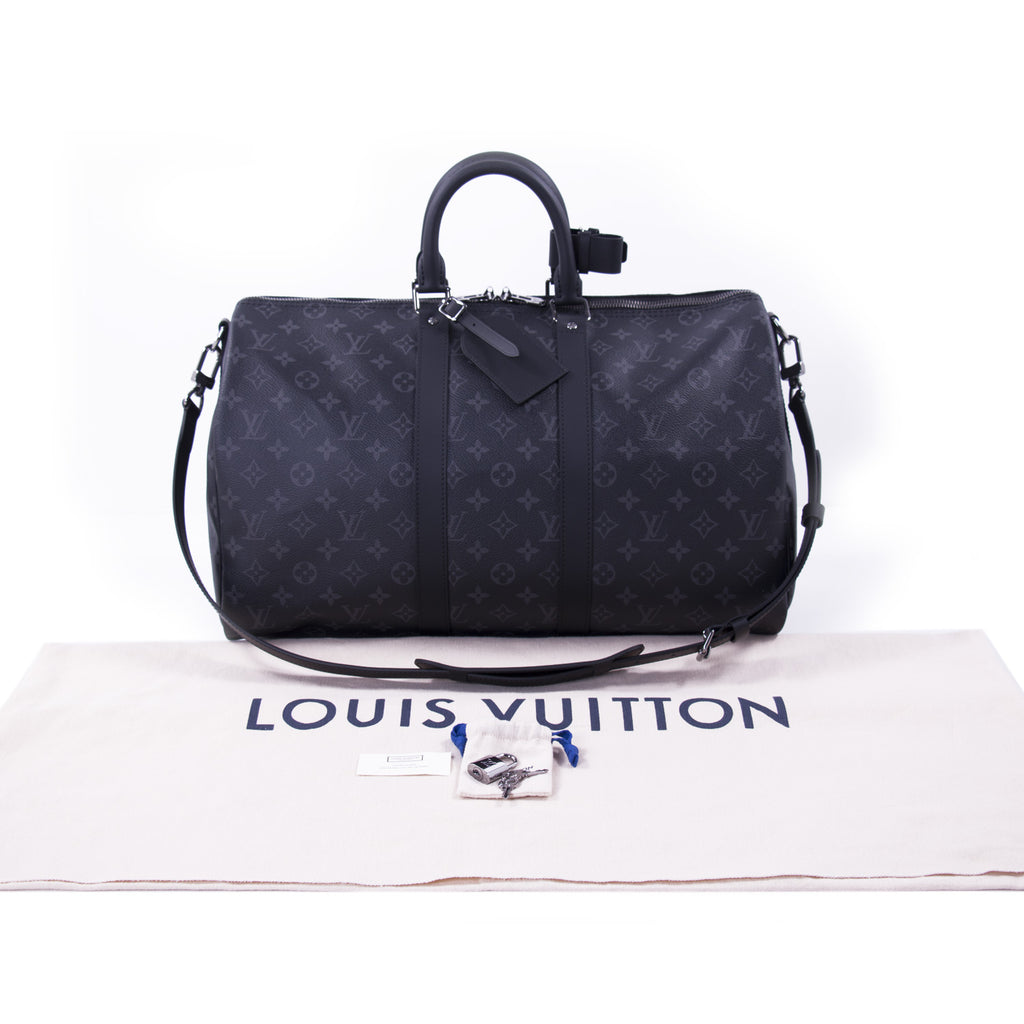 Louis Vuitton Eclipse Keepall 45 Bandouliere Bags Louis Vuitton - Shop authentic new pre-owned designer brands online at Re-Vogue