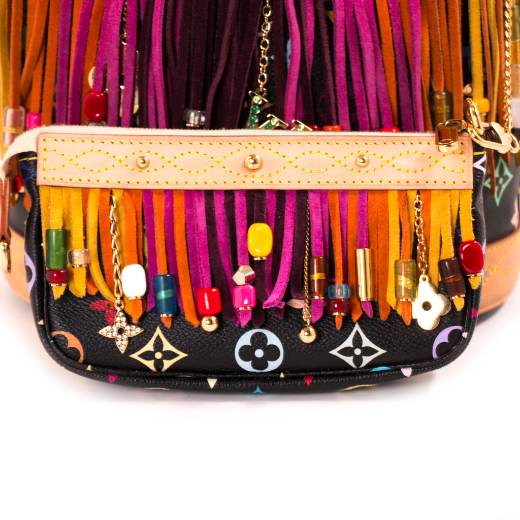 Louis Vuitton Multicolor Fringes Bucket Tote Bag Bags Louis Vuitton - Shop authentic new pre-owned designer brands online at Re-Vogue