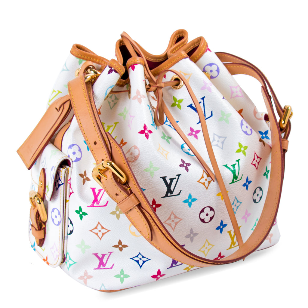 Louis Vuitton Murakami Petit Noé Bags Louis Vuitton - Shop authentic new pre-owned designer brands online at Re-Vogue