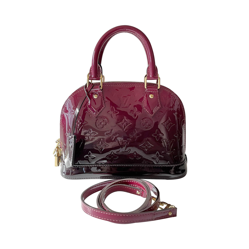 Louis Vuitton Monogram Vernis Leather Alma BB