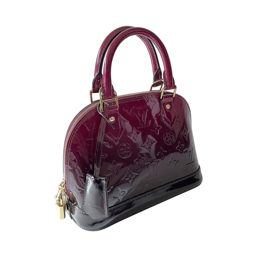 Louis Vuitton Monogram Vernis Leather Alma BB