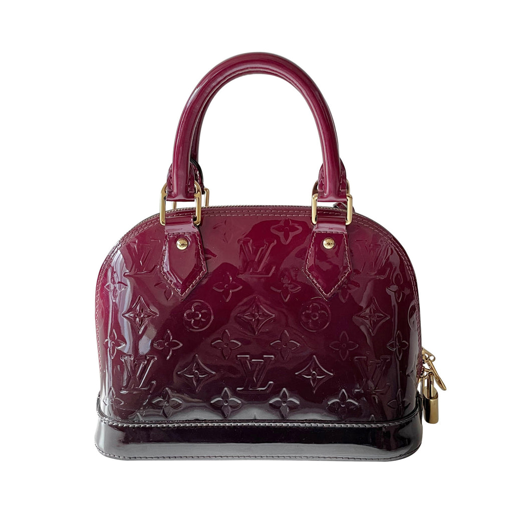 Louis Vuitton Monogram Vernis Leather Alma BB