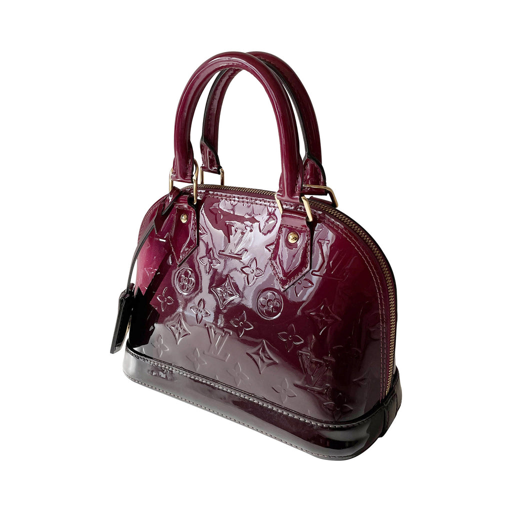 Louis Vuitton Monogram Vernis Leather Alma BB