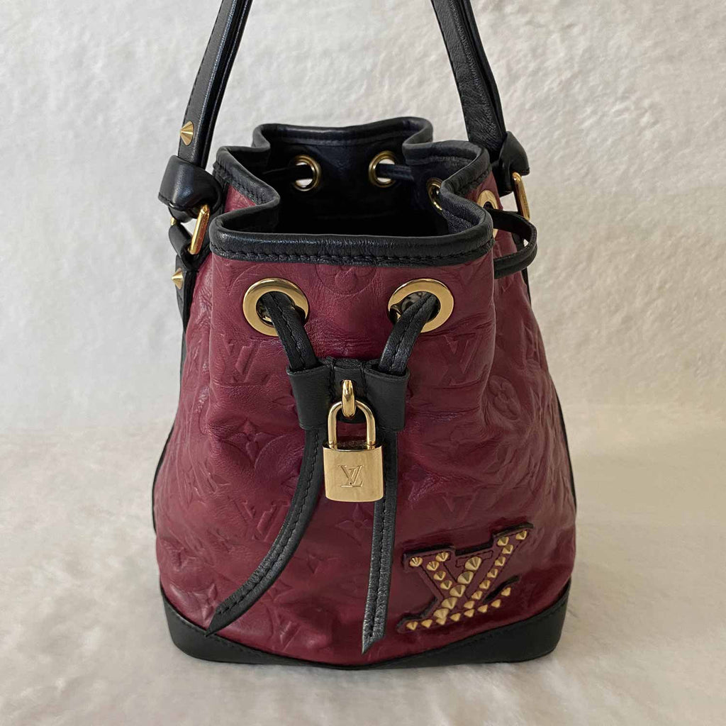 Louis Vuitton Cranberry Monogram Double Jeu Neo-Noe