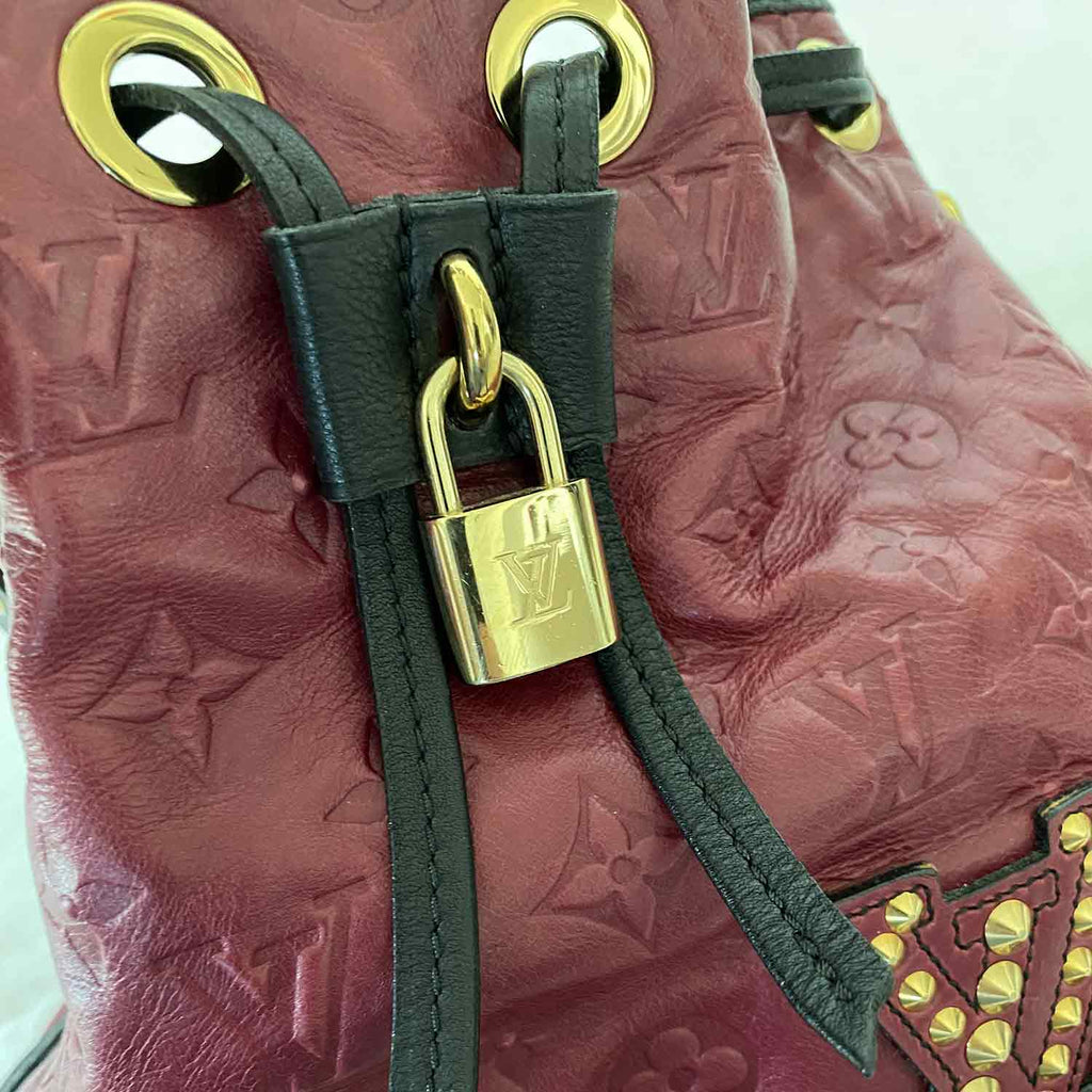 Louis Vuitton Cranberry Monogram Double Jeu Neo-Noe