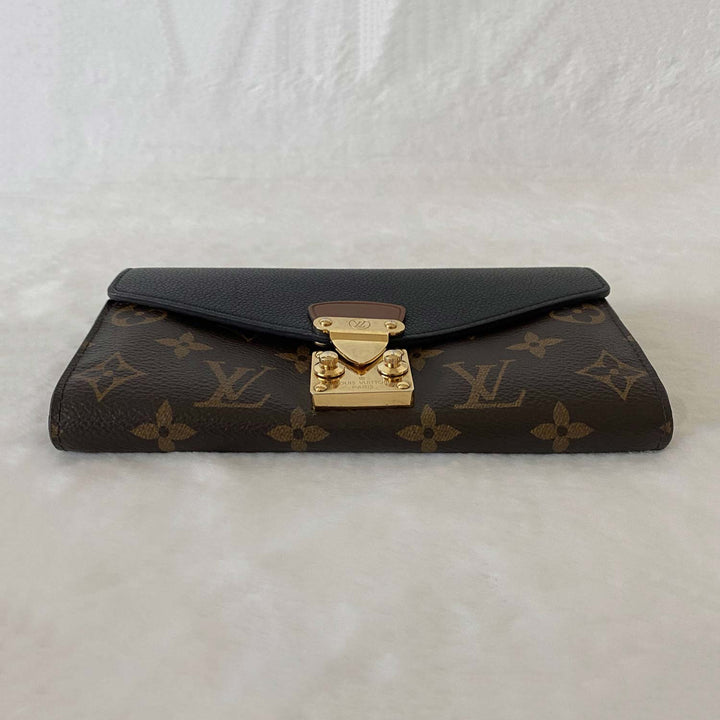 Louis Vuitton Monogram Noir Pallas Wallet