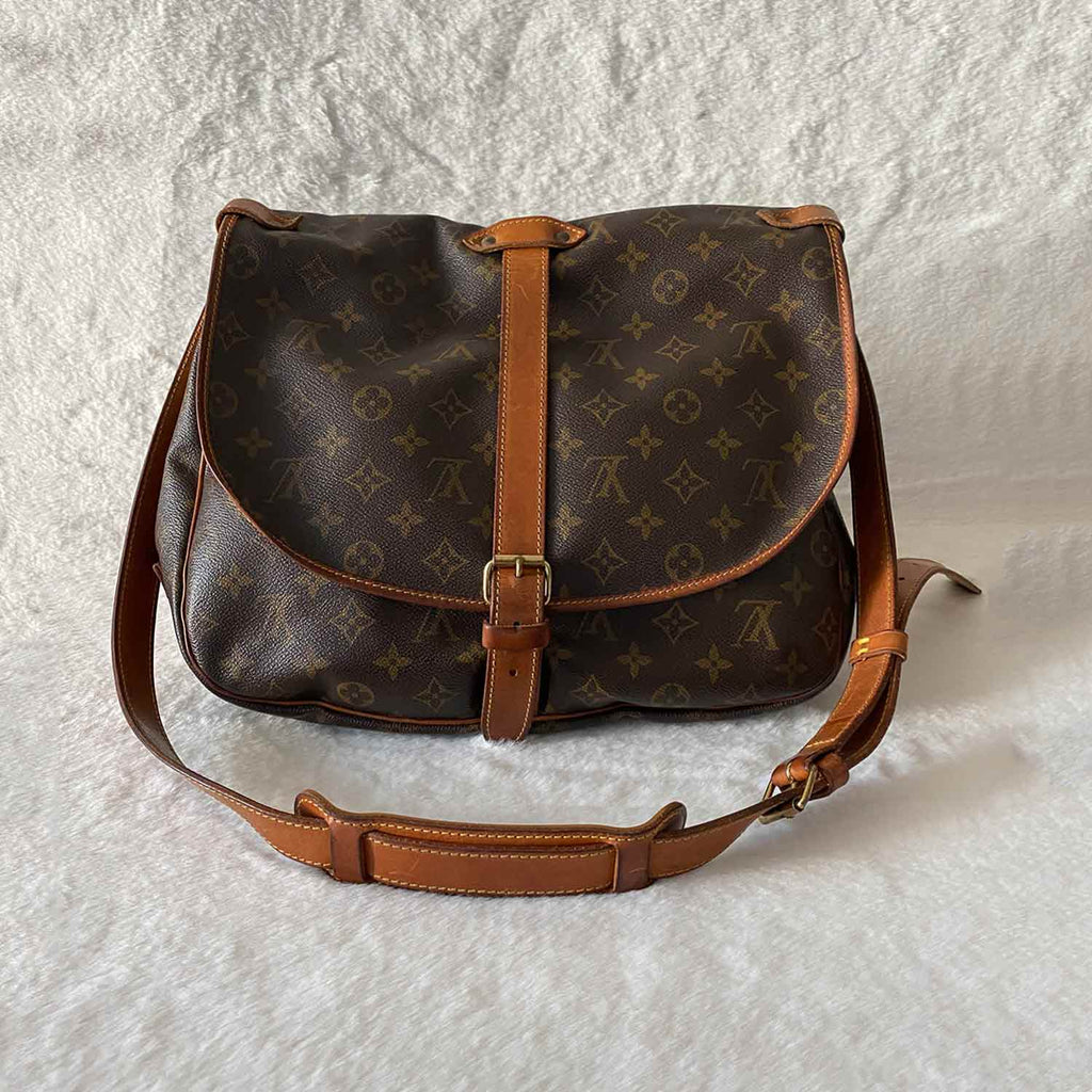 Louis Vuitton Monogram Saumur 35