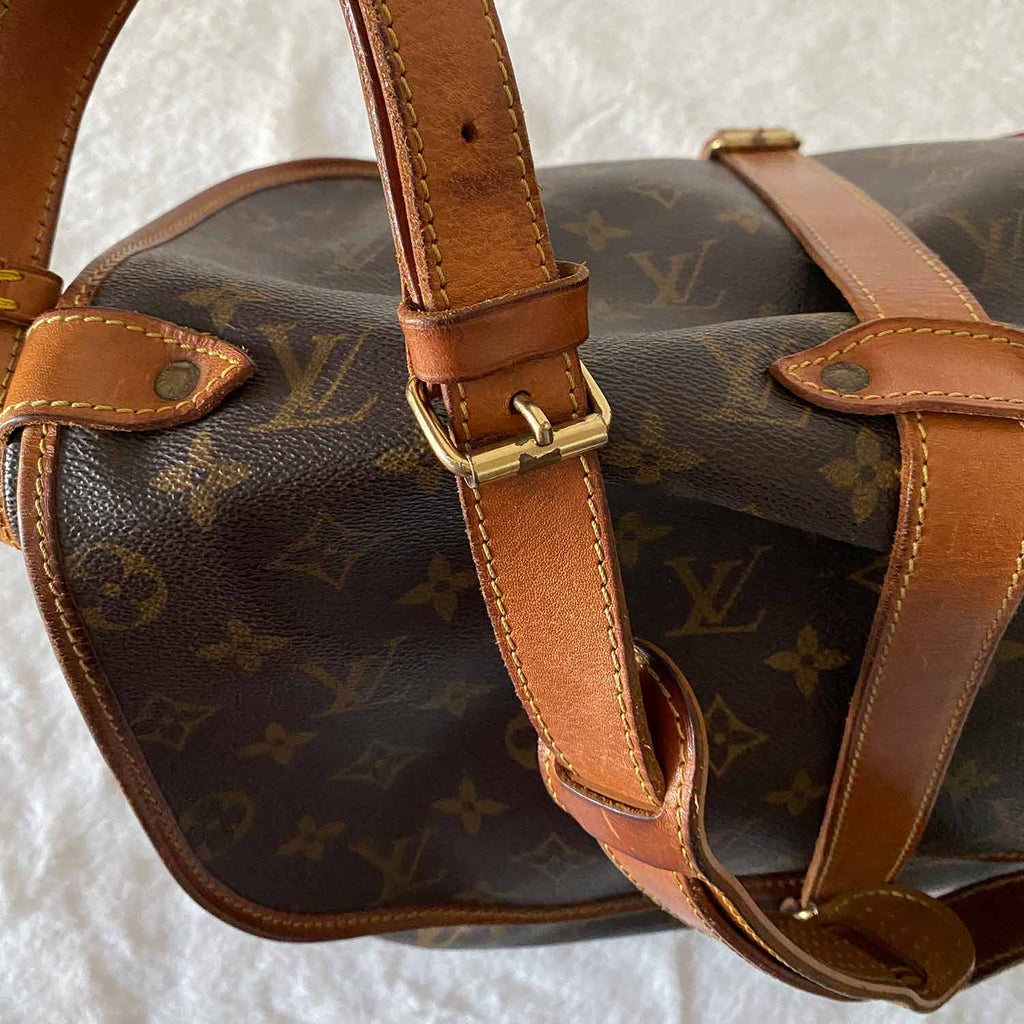 Louis Vuitton Monogram Saumur 35