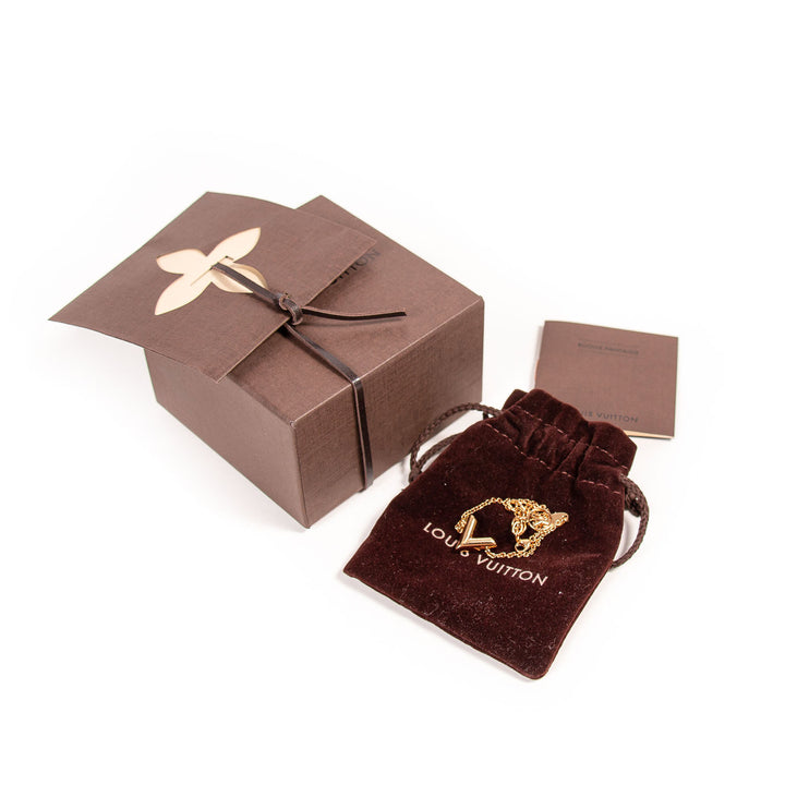 Louis Vuitton LV & Me "V" Bracelet Accessories Louis Vuitton - Shop authentic new pre-owned designer brands online at Re-Vogue