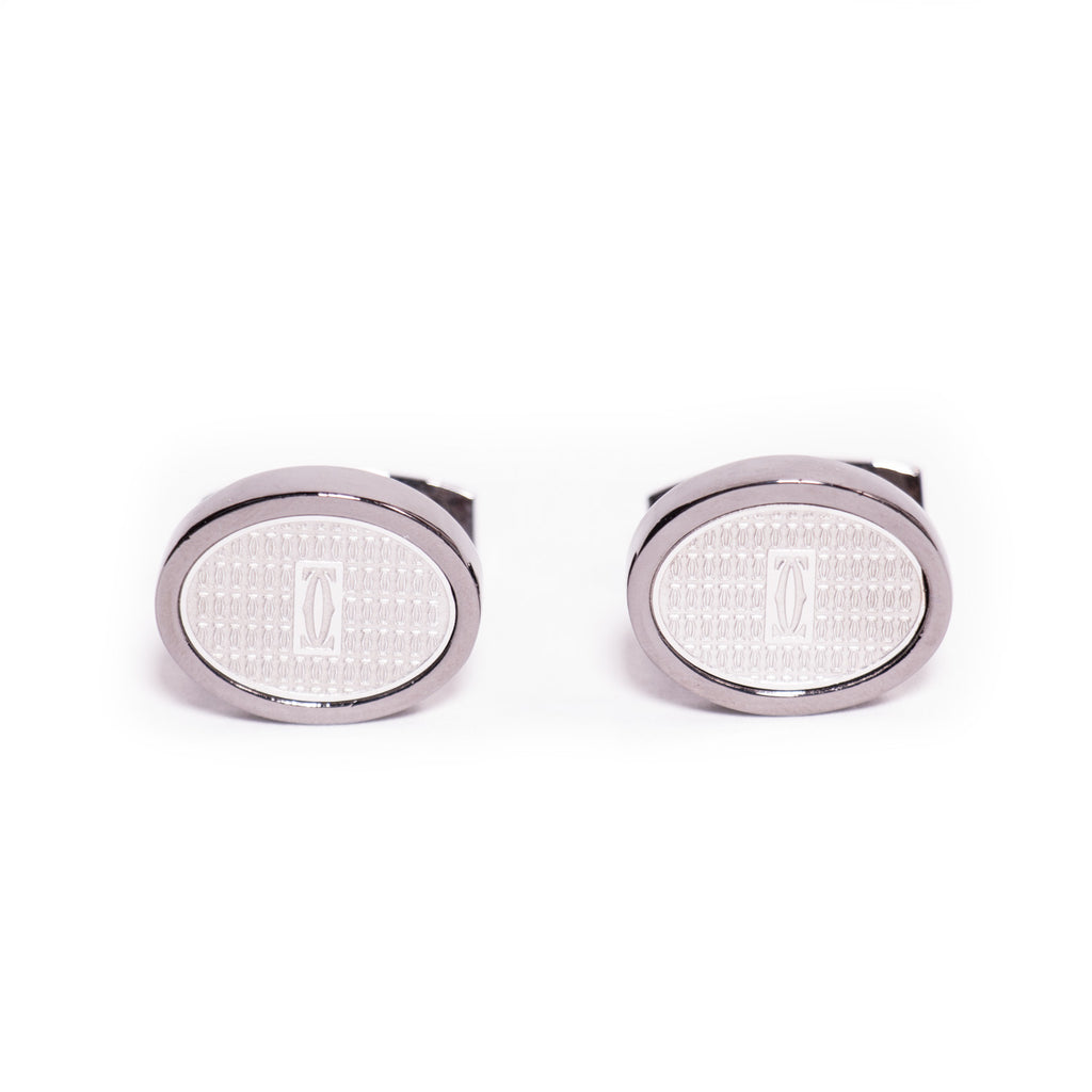 Cartier Logo Cufflinks - revogue