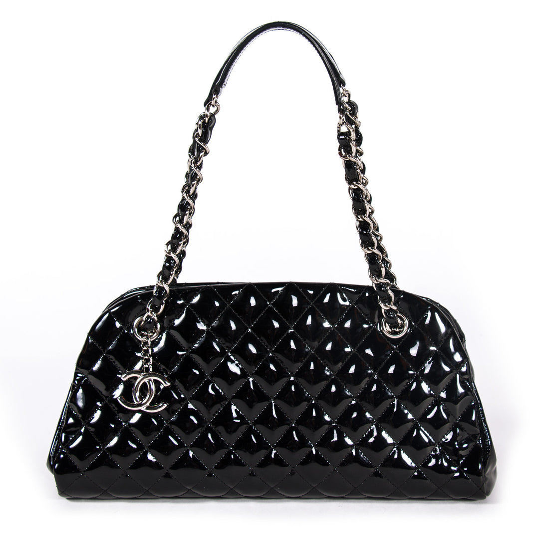 Chanel Just Mademoiselle Bowling Bag Bags Chanel - Shop authentic new pre-owned designer brands online at Re-Vogue
